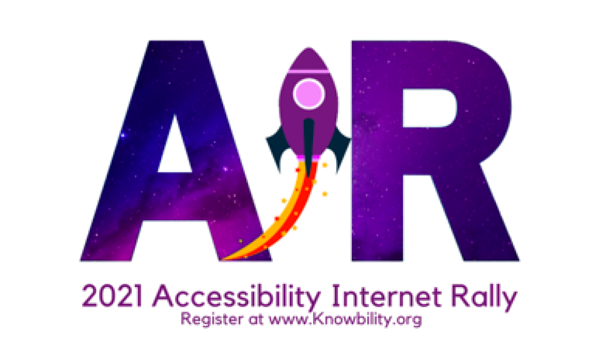 2021 Accessibility Internet Rally Logo